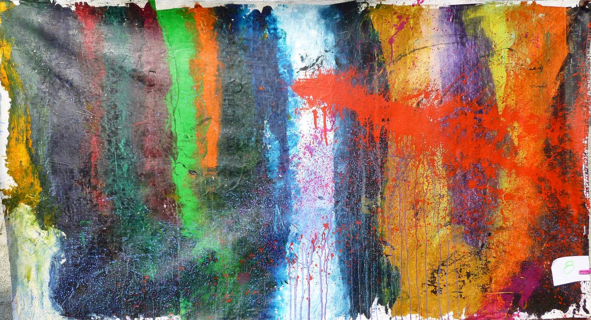 8 Vulcanoide 71 inches x 39 inches - 182 cm x 98 cm