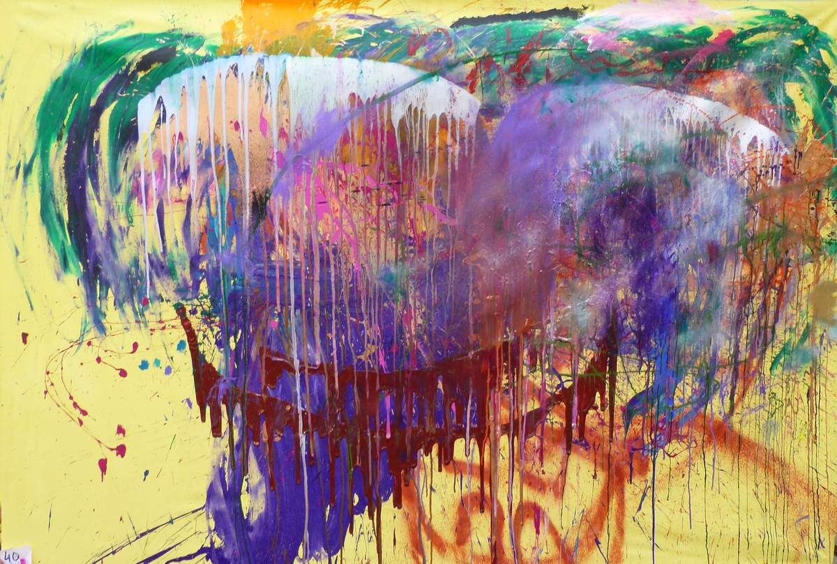 40 Sans Titre 99 inches x 71 inches - 253 cm x 181 cm