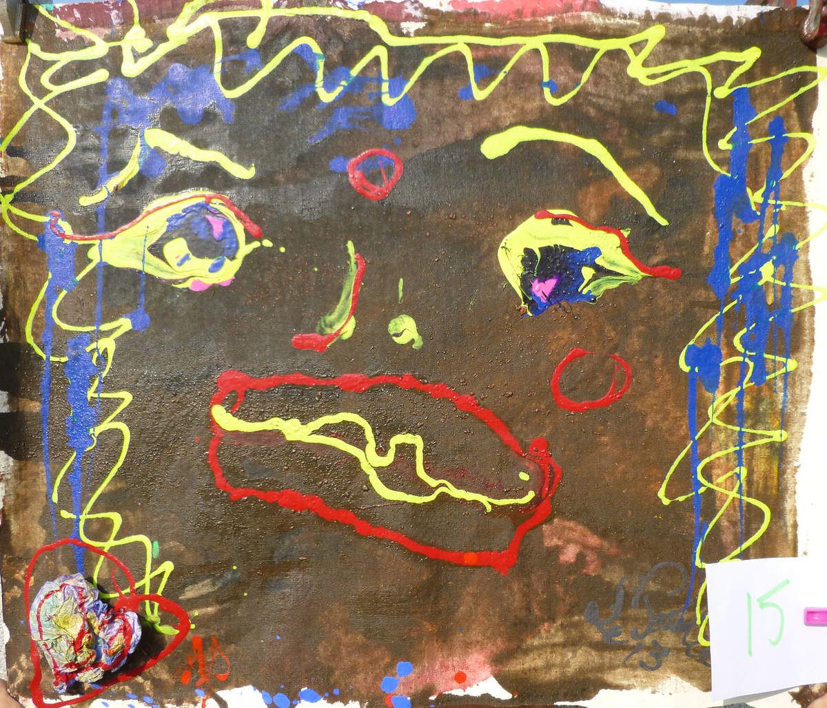 15 Mon Coeur 24 inches x20 inches - 62 cm x  52 cm avec AJS