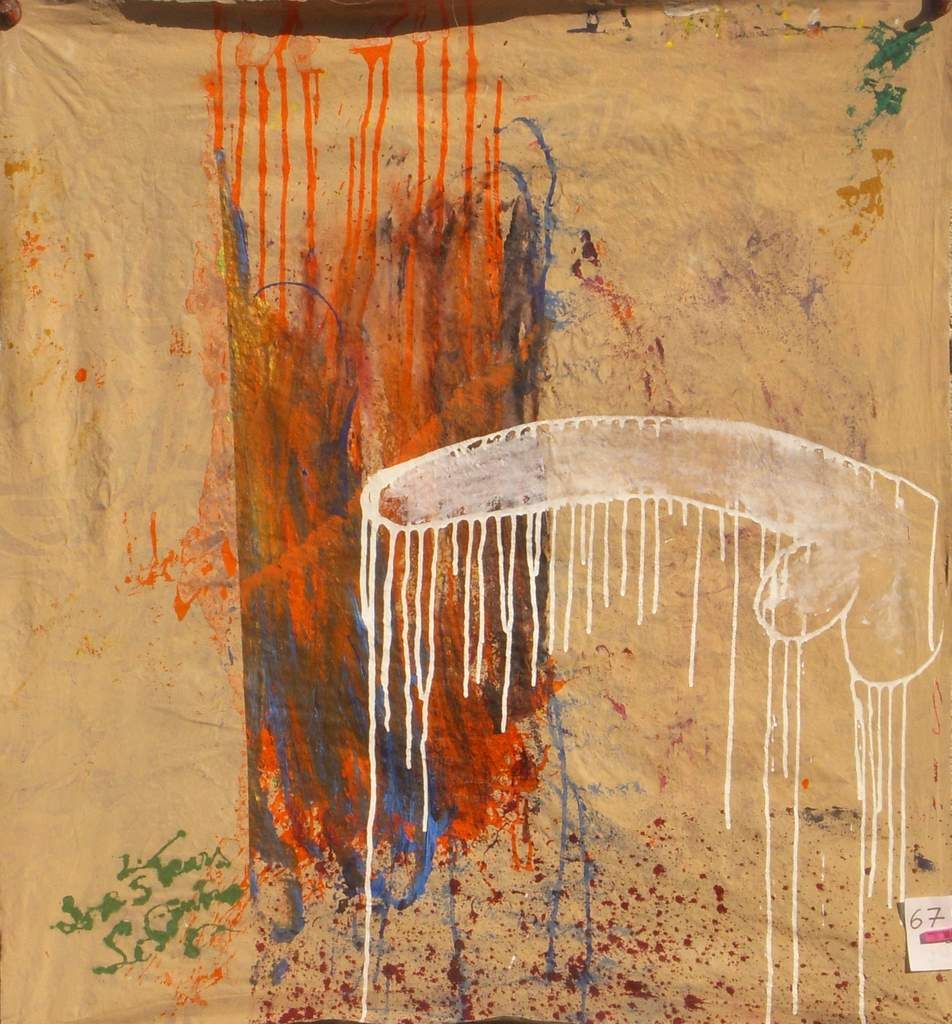 67 Love's Tears 39 inches x 43 inches - 100 cm x 110 cm