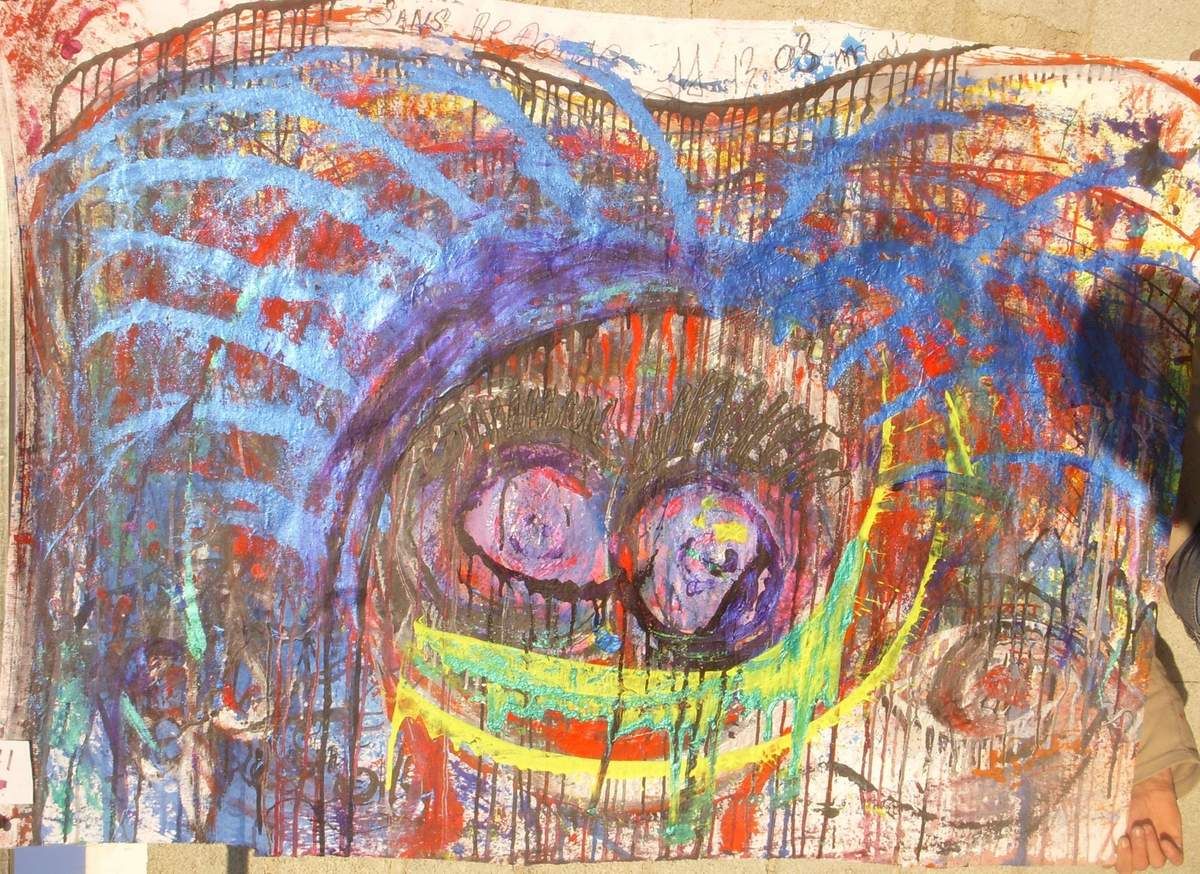 71 Sans Réponse 59 inches x 41 inches - 150 cm x 106 cm