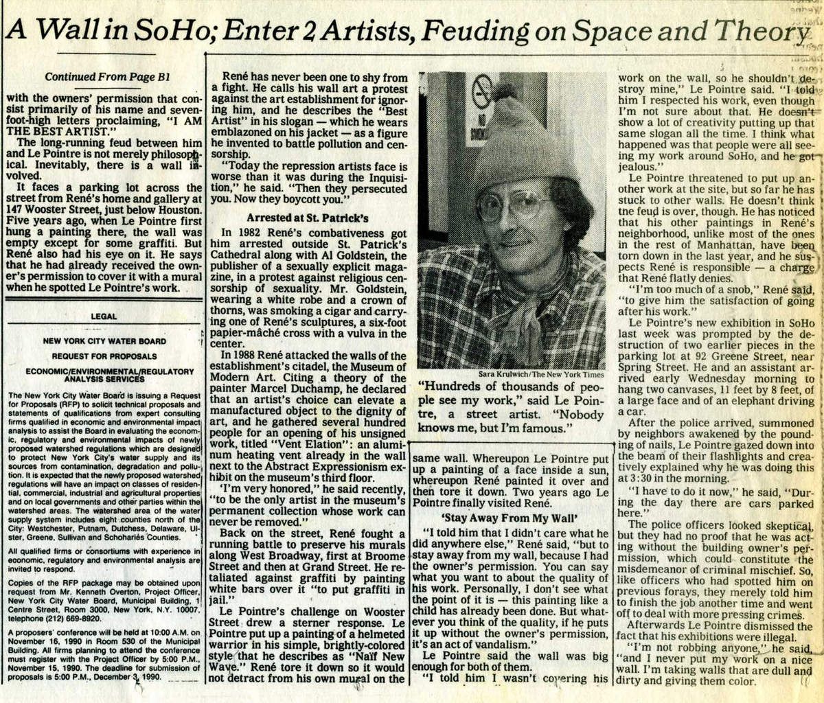 The New York Times 6 novembre 1990