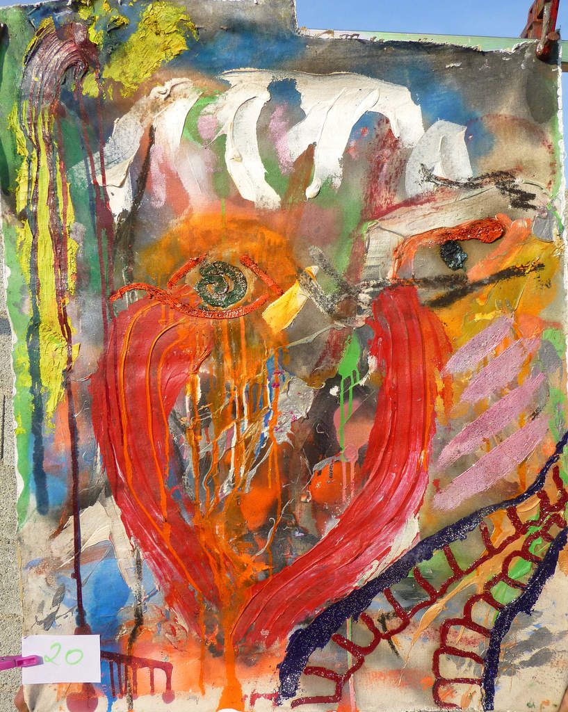 20 Hommage a Mr Fissniou 30 inches x30 inches - 75 cm x 92 cm
