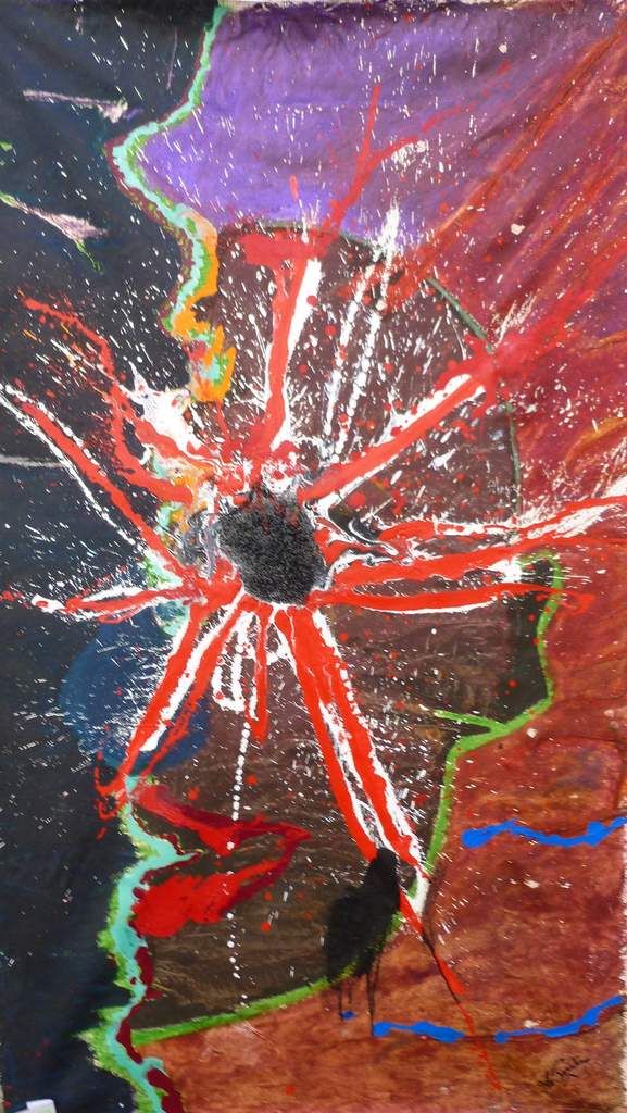 35 Black Man 40 inches x 65 inches - 101 cm x 167 cm
