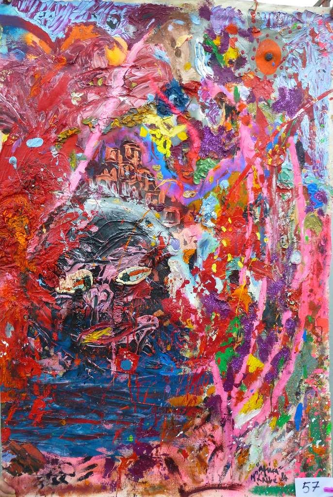 57 Africa 35 inches x 53 inches - 89 cm x 135 cm