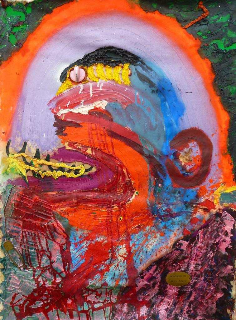 37 In Memory of Aaron Staff 29 inches x 41 inches - 76 cm x 104 cm